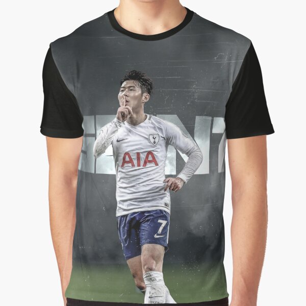 Item preview, Son Heung-min - Tottenham Hotspur "Shhh" Celebration Art designed and sold by Shopunte.