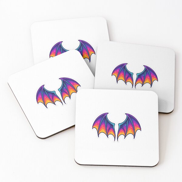 Item preview, Batwing Sticker designed and sold by Selvadesigns.