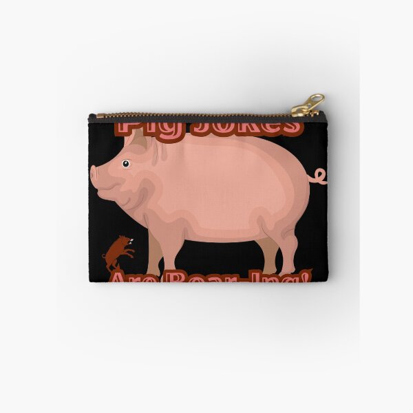 Item preview, Pig Jokes are Boar-ing designed and sold by FuntasticMatt.