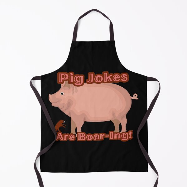 Item preview, Pig Jokes are Boar-ing designed and sold by FuntasticMatt.