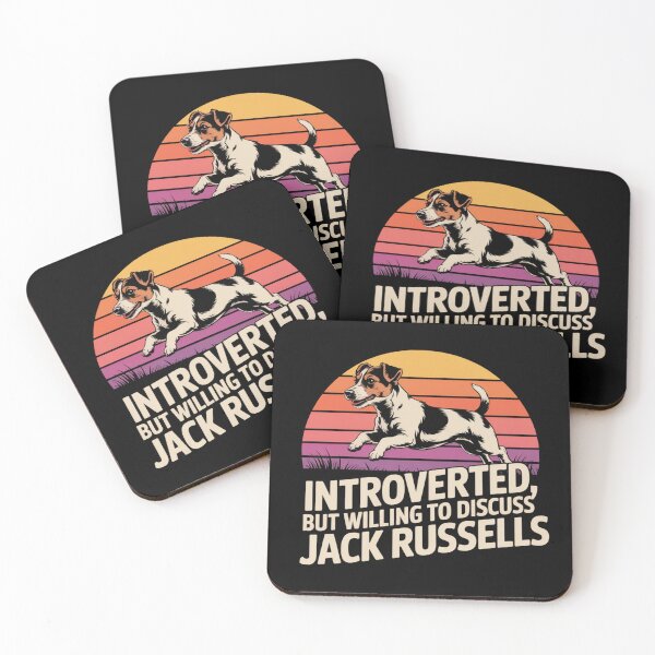 Item preview, Introverted, But Willing to Discuss Jack Russells designed and sold by theartfulaspie.