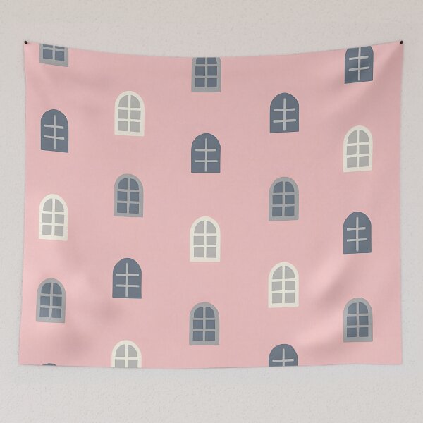 Item preview, Blush Arched Window Pattern designed and sold by SassyArtistry.