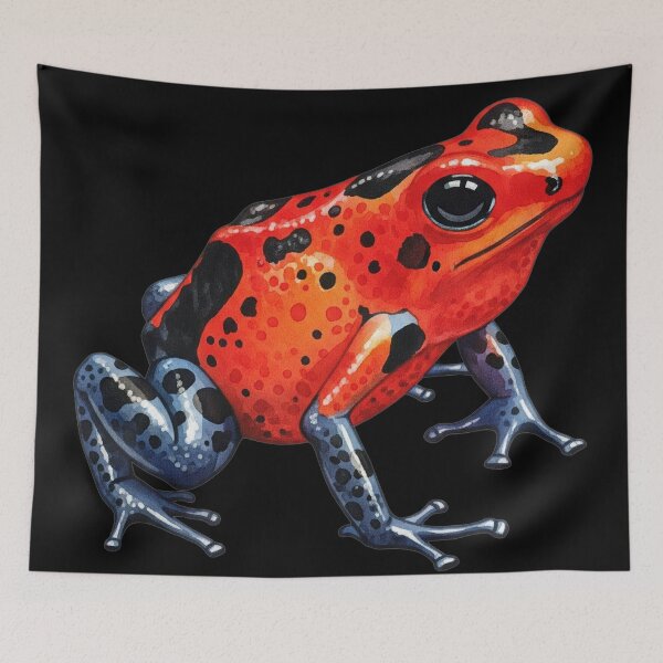 Item preview, Strawberry poison dart frog designed and sold by 4rtistcDrift.