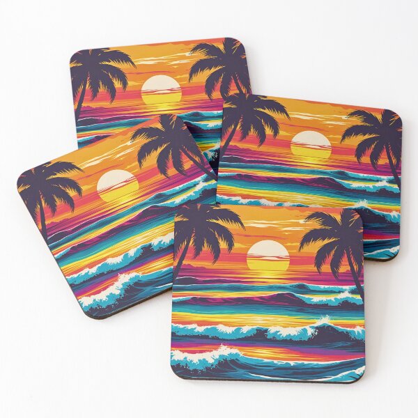 Item preview, Tropical Sunset designed and sold by Tee-Rex Factory.
