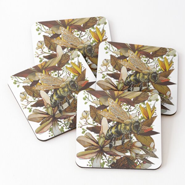 Item preview, Bee Camouflage Collage designed and sold by Cherie Roe Dirksen.