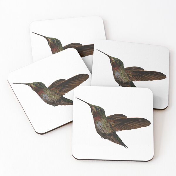 Item preview, Colored Hummingbird designed and sold by Cora Worthington Art.