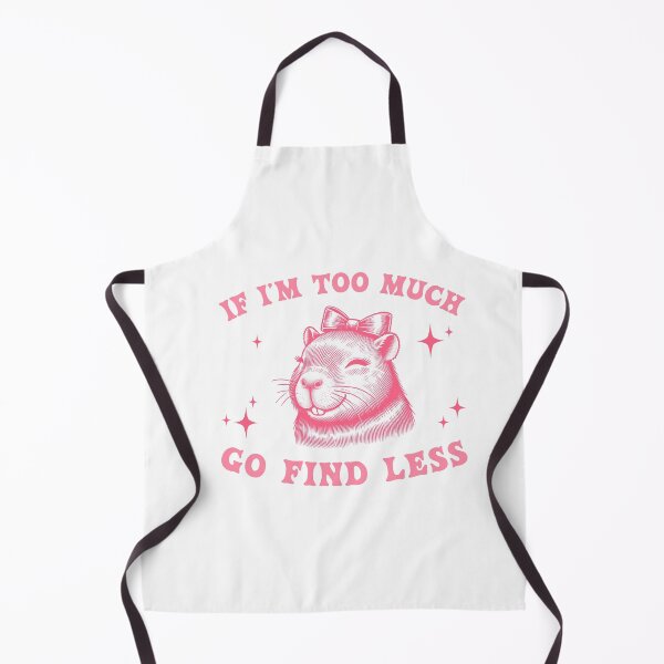 Item preview, Capybara "Go Find Less" designed and sold by Polarisofficial.