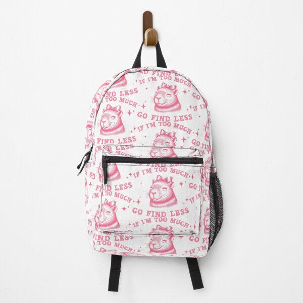 Item preview, Capybara "Go Find Less" designed and sold by Polarisofficial.