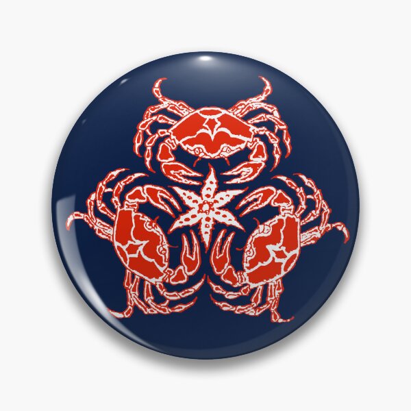 Item preview, Art Nouveau Trio of Crabs and a Starfish designed and sold by Pixelchicken.