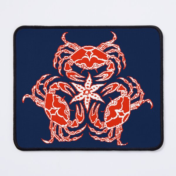 Item preview, Art Nouveau Trio of Crabs and a Starfish designed and sold by Pixelchicken.