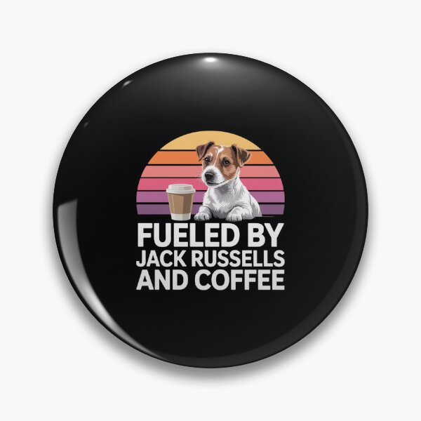 Item preview, Fueled By Jack Russells and Coffee designed and sold by theartfulaspie.