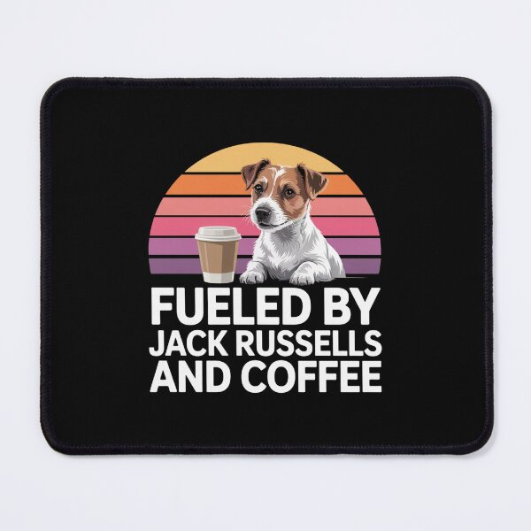 Item preview, Fueled By Jack Russells and Coffee designed and sold by theartfulaspie.