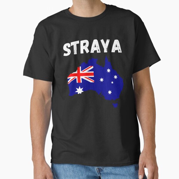 Item preview, Straya Australia Flag Map Aussie Pride designed and sold by nathawut.