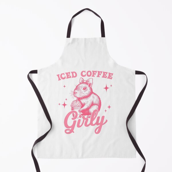 Item preview, Capybara "Iced Coffee Girly" designed and sold by Polarisofficial.