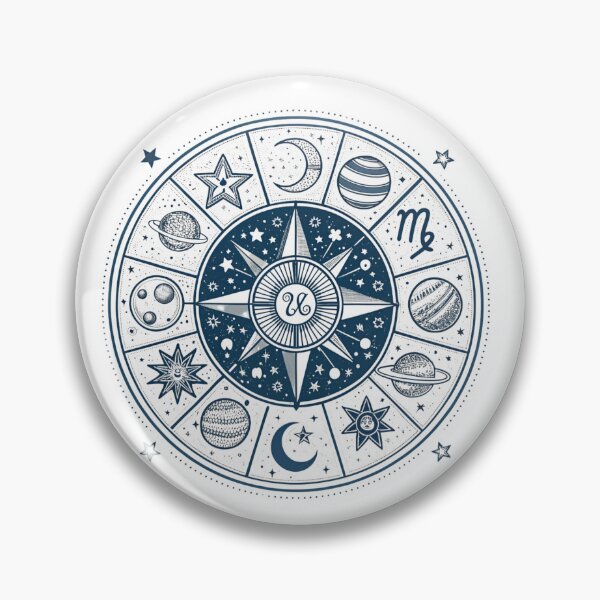 Item preview, Zodiac wheel with 12 signs designed and sold by Lucky 777.