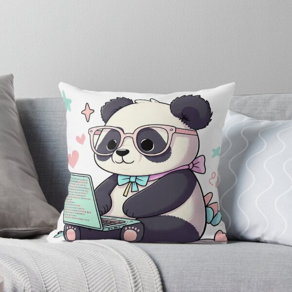 Item preview, Kawaii Coding Panda: Cute Programmer Vibes designed and sold by 001Haiba.