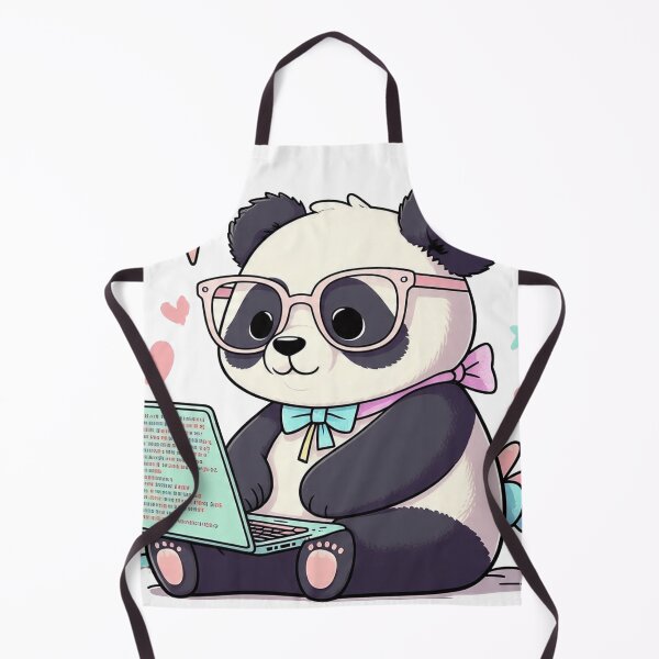 Item preview, Kawaii Coding Panda: Cute Programmer Vibes designed and sold by 001Haiba.