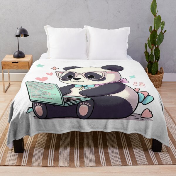 Item preview, Kawaii Coding Panda: Cute Programmer Vibes designed and sold by 001Haiba.