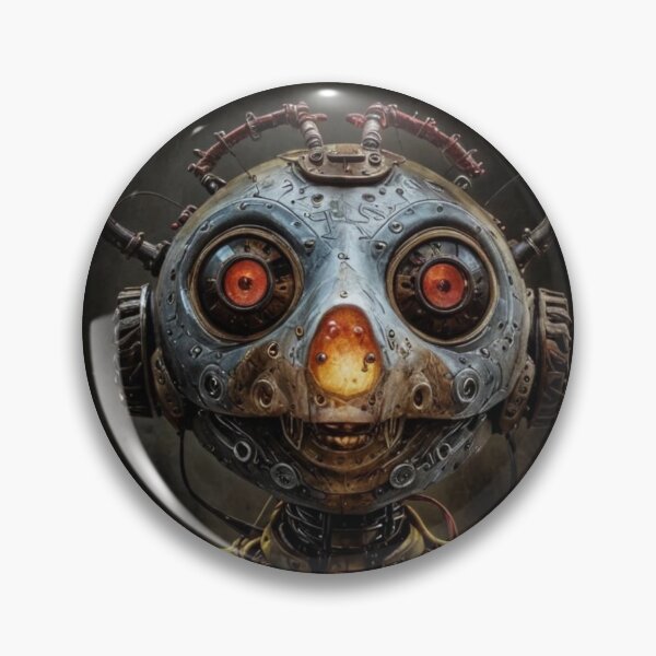 Item preview, Funny Robot Lubrication Sci-Fi designed and sold by Static-Fractal.