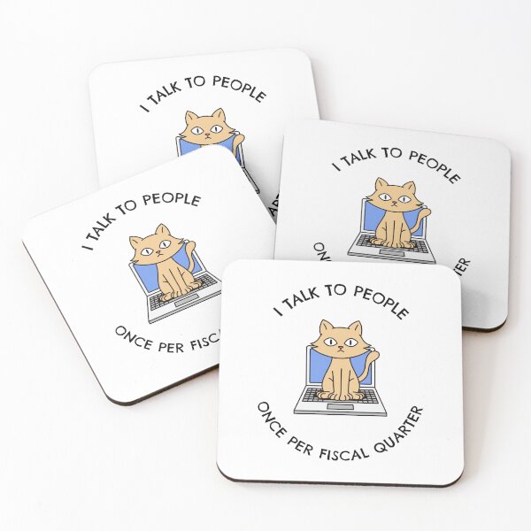 Item preview, I TALK TO PEOPLE ONCE PER FISCAL YEAR designed and sold by TeeezShirtz.