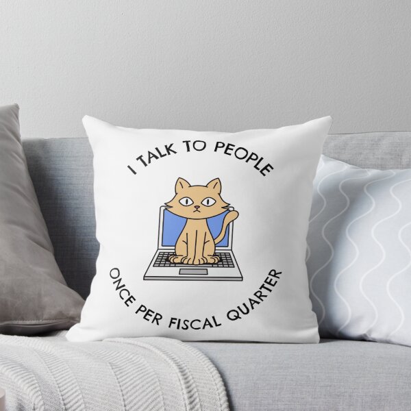 Item preview, I TALK TO PEOPLE ONCE PER FISCAL YEAR designed and sold by TeeezShirtz.