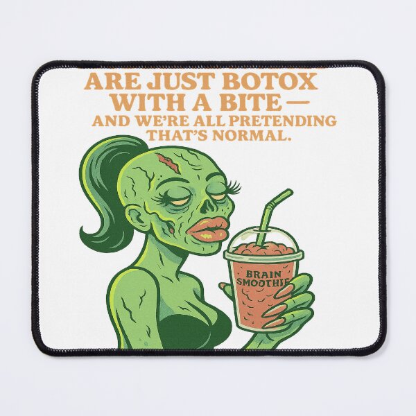 Item preview, Botox Biters: Apocalypse Now Comes With Lip Filler designed and sold by POD DYNASTY | Original Print On Demand T-Shirt Graphics.