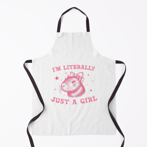 Item preview, Capybara "I'm Just a Girl" designed and sold by Polarisofficial.