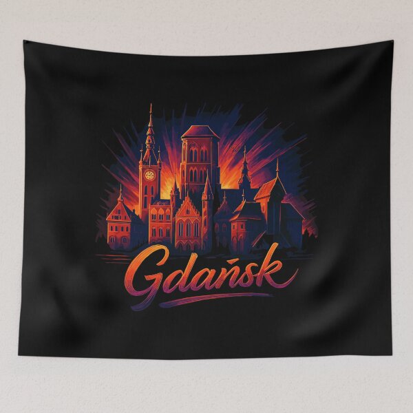 Item preview, Danzig Gdansk Ciudad Dorada Mar Báltico Polonia Regalo designed and sold by Pineapple-Tree.