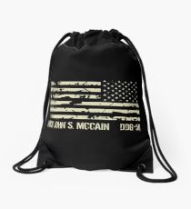 USS John S. McCain Drawstring Bag
