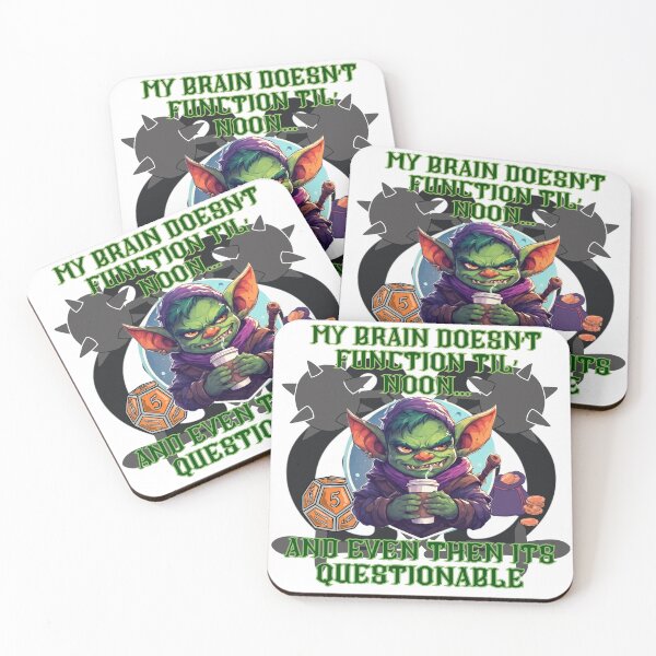 Item preview, Brain Doesn't Function (Male Goblin) designed and sold by Shortyshadow4.