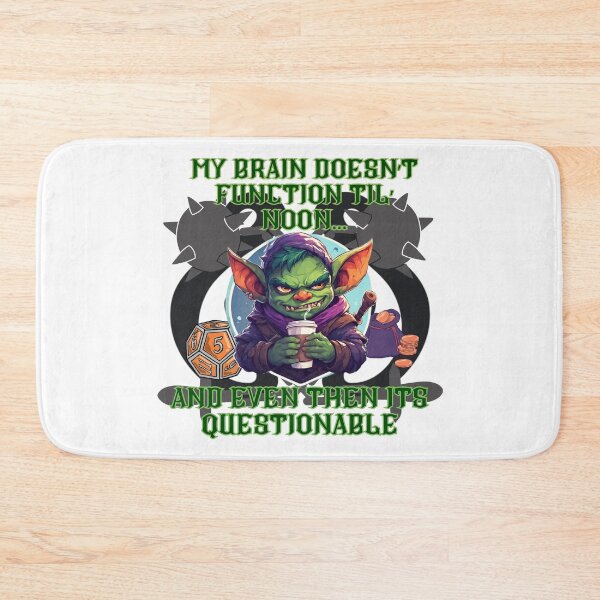 Item preview, Brain Doesn't Function (Male Goblin) designed and sold by Shortyshadow4.