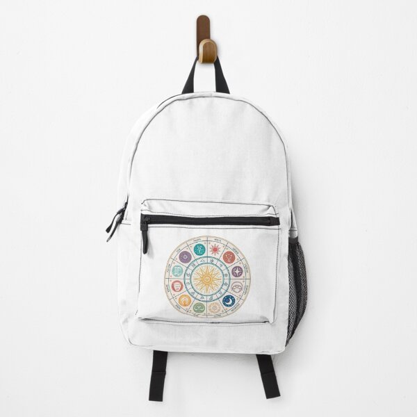 Item preview, Zodiac wheel with 12 signs designed and sold by Lucky 777.