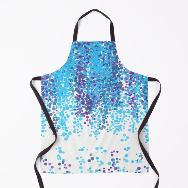 Item preview, Cascading Blue and Purple Blooms designed and sold by Quennie Bacol Artwork.