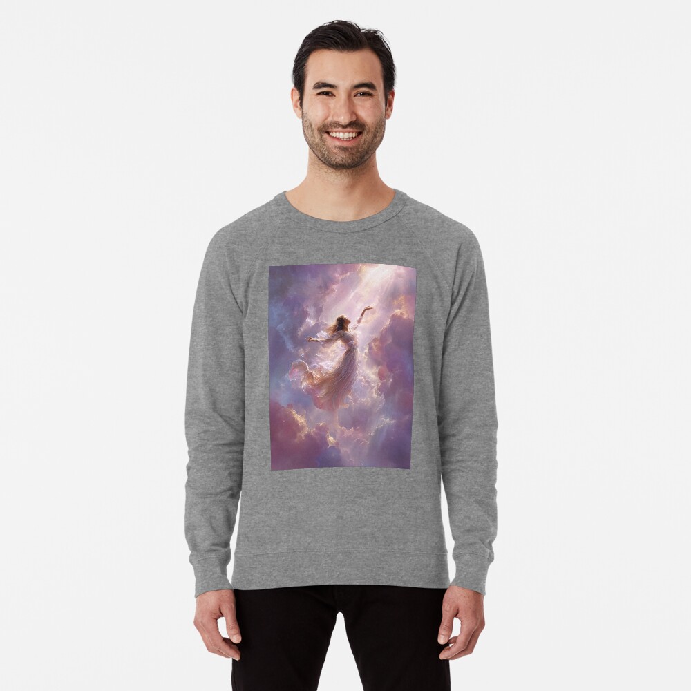 Item preview, Lightweight Sweatshirt designed and sold by phatpuppyart.