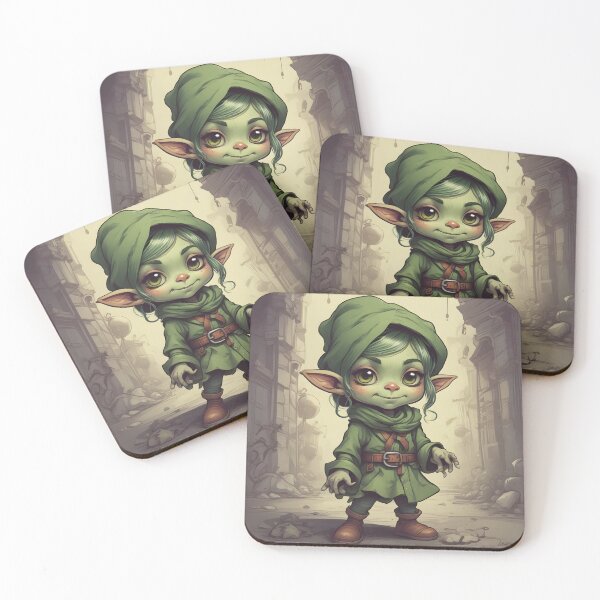 Item preview, Goblina the Gleeful designed and sold by GoblinNook.