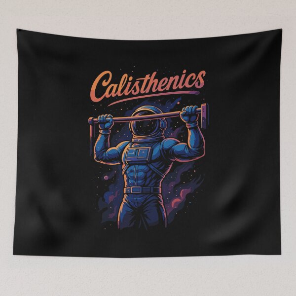 Item preview, Calisthenics Astronaut Pull-ups Pull-up Gift designed and sold by Pineapple-Tree.