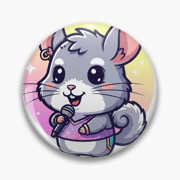 Item preview, Chinchilla K-pop designed and sold by OneMoreGeek.
