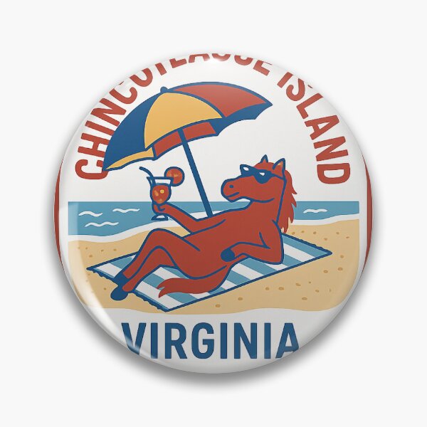 Item preview, Chincoteague Island, Virginia. The best place for a pony to swim.  designed and sold by Zbaddle.