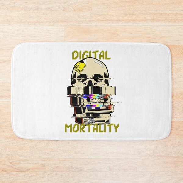 Item preview, Digital Mortality - Glitch Skull designed and sold by salvaverde.