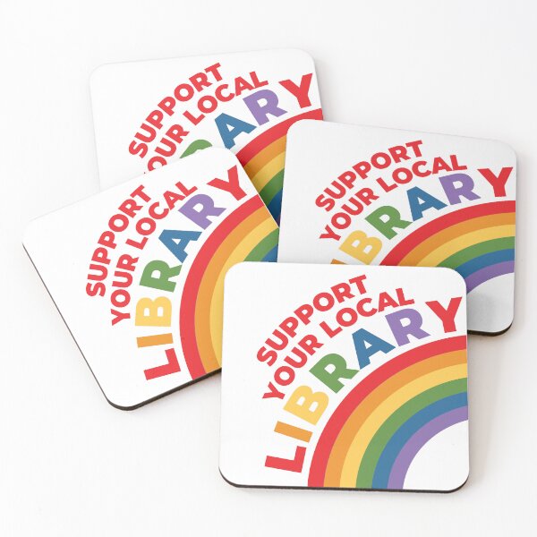 Item preview, Support Your Local Library designed and sold by Creations by Rae.