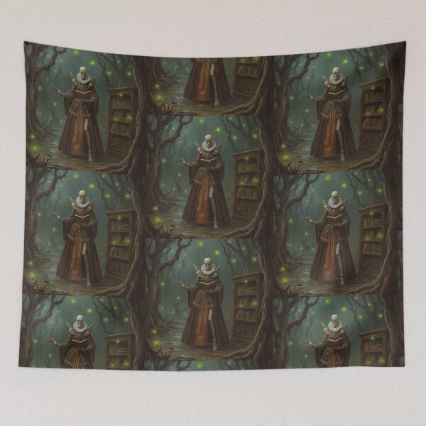 Item preview, The Librarian of the Dead  designed and sold by Vintage Designs +.