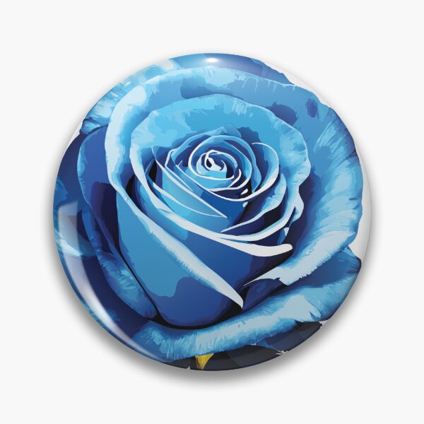 Item preview, A Beautiful Blue Rose Minimalist Design - eye-catching designed and sold by erkabees.
