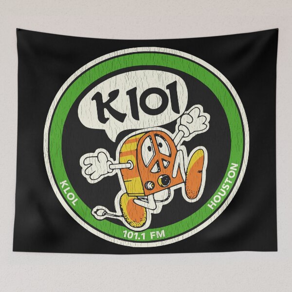 Item preview, Retro 70s Defunct KLOL 101 Houston Radion Station designed and sold by acquiesce13.