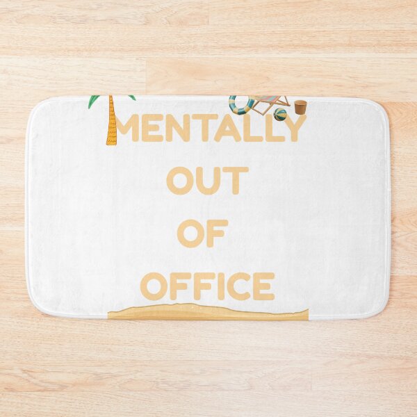 Item preview, Mentally Out Of Office Quote Design designed and sold by Speeders21.