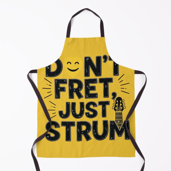 Item preview, Don’t Fret, Just Strum designed and sold by Amir Faysal.