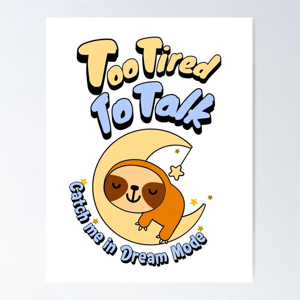 Item preview, Catch Me In Dream Mode Shirt, Cute Celestial Sloth Gift for Nerds designed and sold by Lucky Streetwear.