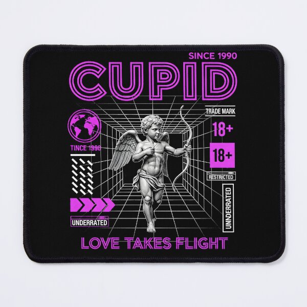 Item preview, Cupid in Gridspace – Hyperreal Fantasy Graphic Design designed and sold by AV.