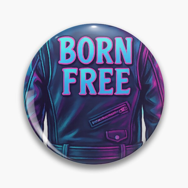 Item preview, Chaqueta de cuero Born Free designed and sold by Throwback Trends.