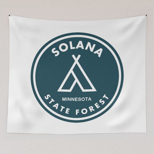Item preview, Solana State Forest Minnesota Tent designed and sold by bivenart.