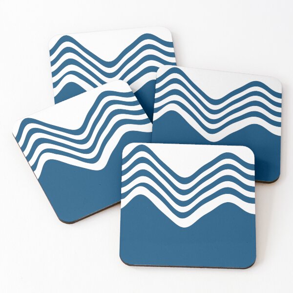 Item preview, Deep Indigo Waves designed and sold by Fern&Lantern.